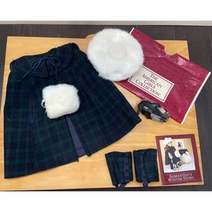 American Girl Samantha winter story outfit bundle